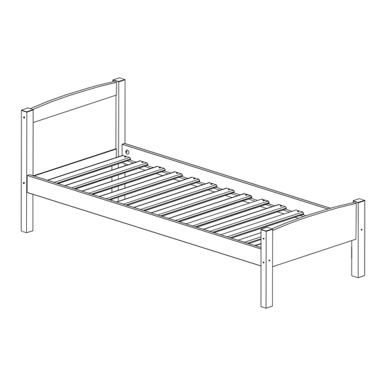 Seconique WHITE AMBER 3 BED Assembly Instructions Manual
