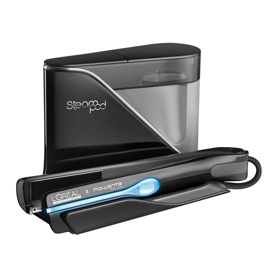 Rowenta L'OREAL Steam pod Manual