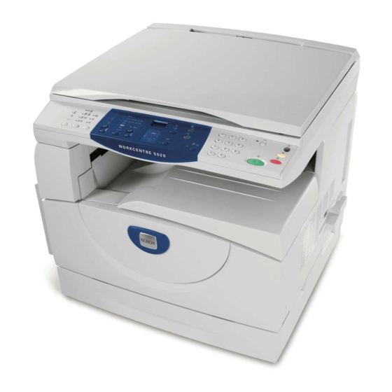 Xerox WC5020 Service Manual