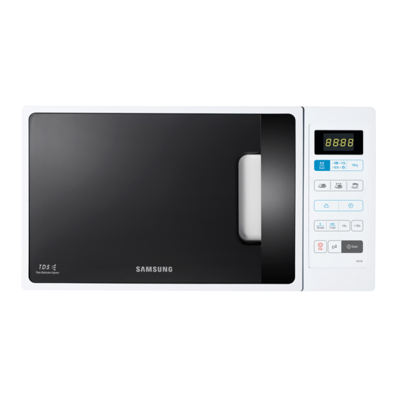 Samsung ME73A Owner's Instructions & Cooking Manual
