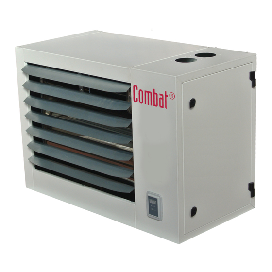 COMBAT ECO20A Condensing Unit Heater Manuals