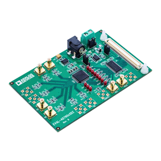 Analog Devices EVAL-AD7605-4SDZ User Manual
