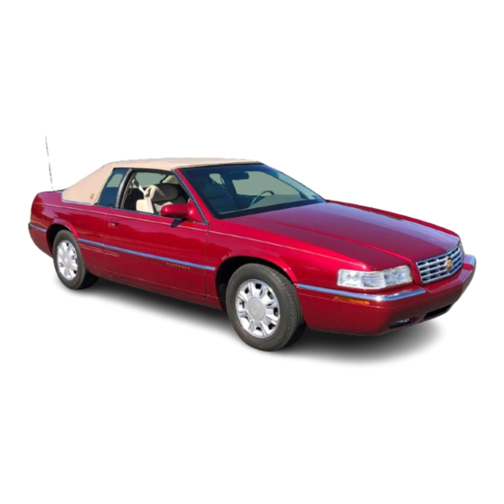 Cadillac 1995 Eldorado Owners Literature