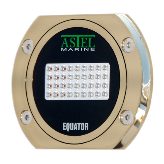 ASTEL MARINE EQUATOR MSR36240 Manuals