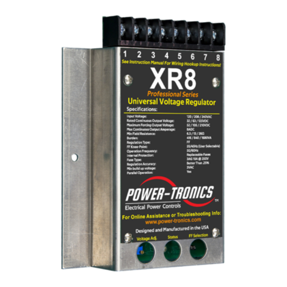 Power-Tronics Professional Series Manual