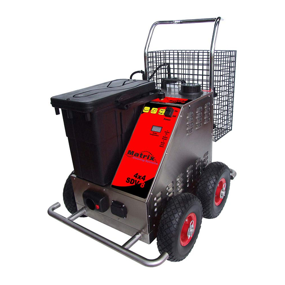 Matrix Cleaning Systems 4X4SDV8 User Manual