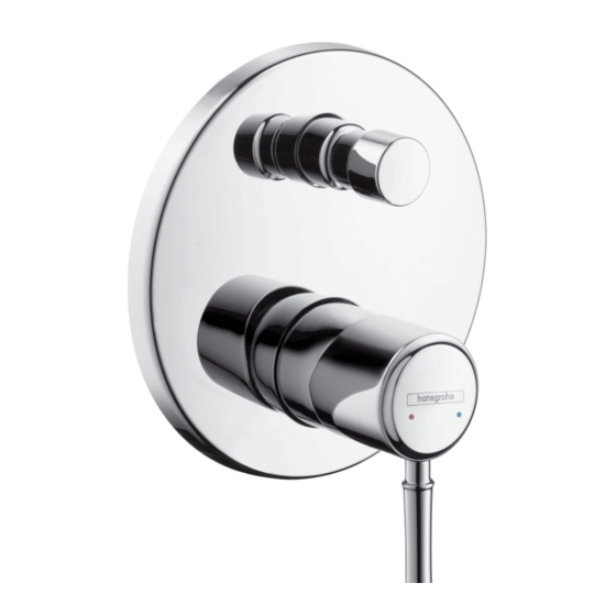 Hans Grohe Talis Classic 14145 Series Instructions For Use/Assembly Instructions