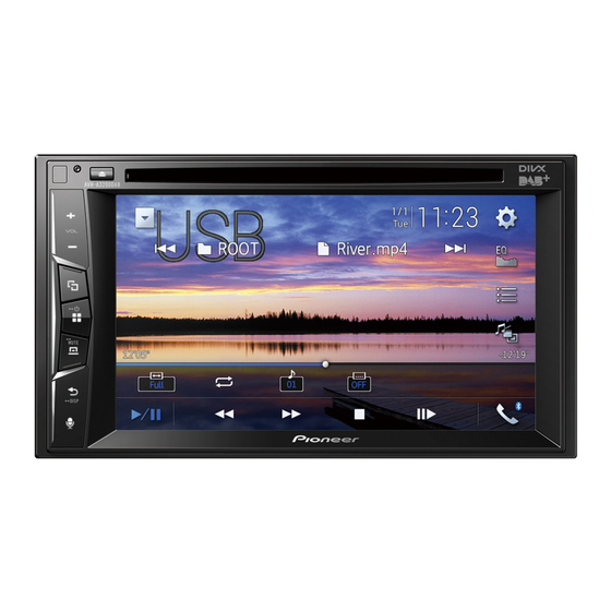 Pioneer AVH-A3200DAB System Firmware Update Instructions