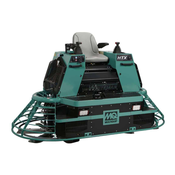 MULTIQUIP WHITEMAN Series Setup And Adjustment