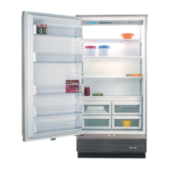 Sub-Zero 601R Use & Care Information Manual