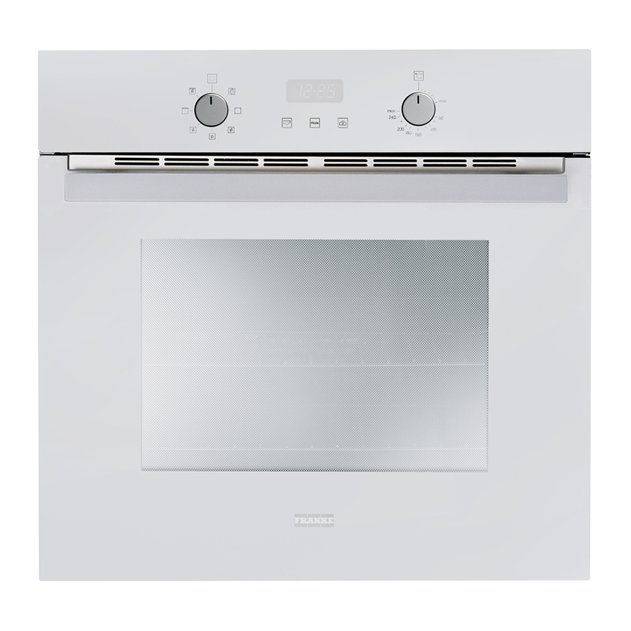 Franke CR 82 M Installation And Operating Instructions Manual