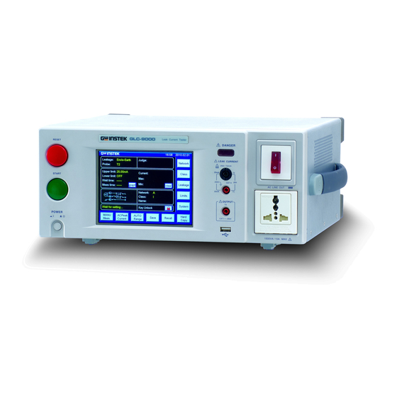 GW Instek GLC-9000 User Manual