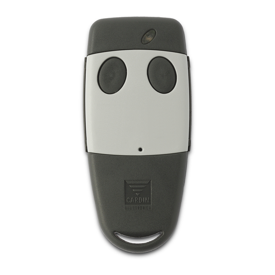 Cardin FM S449 Series Quick Start Manual
