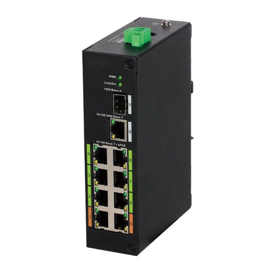 ICRealtime PWR-EPOE-8 Ethernet Switch Manuals