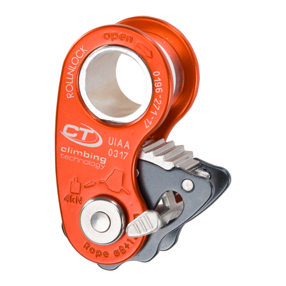 Climbing Technology ROLLNLOCK Quick Start Manual