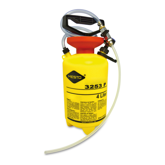 Mesto SAUGFIX 3253 Series Instructions For Use Manual