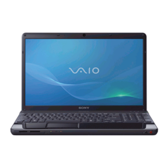 Sony VAIO VPCEE23FX Specifications
