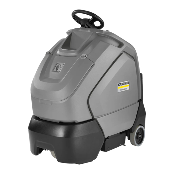 Kärcher Chariot CV 60/1 RS Manual