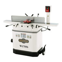 Shop Fox W1755S Manual