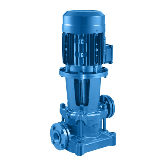 PYD Electrobombas MSV Series Operating And Maintenance Manual