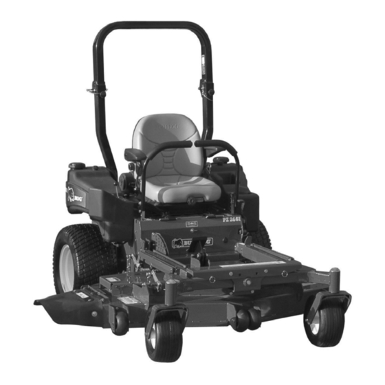 Bush Hog Zero Turn Professional Series Operator's Manual