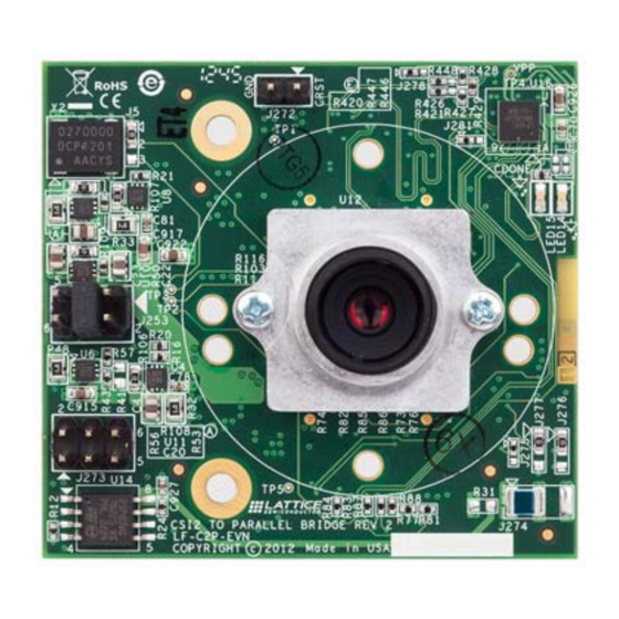 Lattice CSI2 to Parallel Bridge Board Manuals