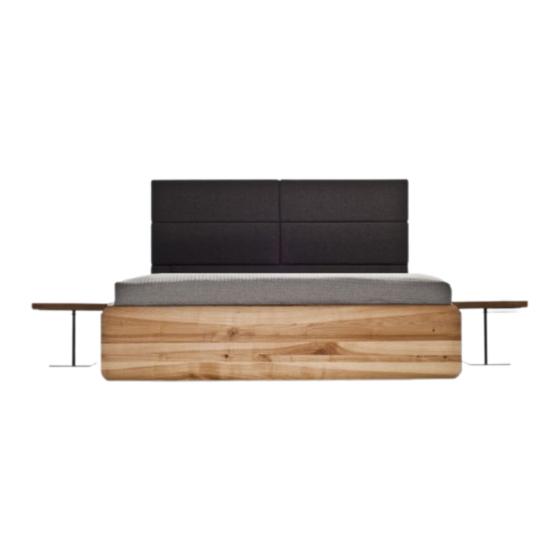 mazzivo BOXSPRING BED Assembly Manual