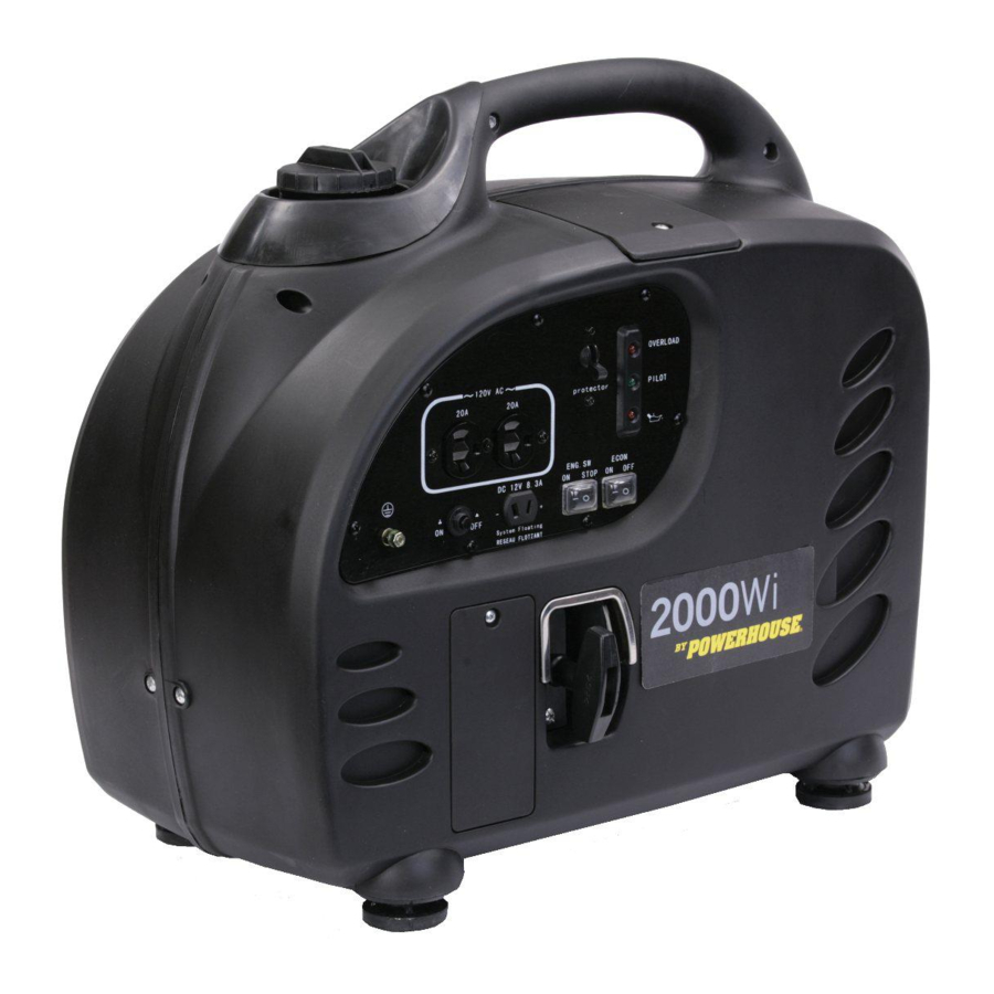 Powerhouse 2000Wi Shop Manual