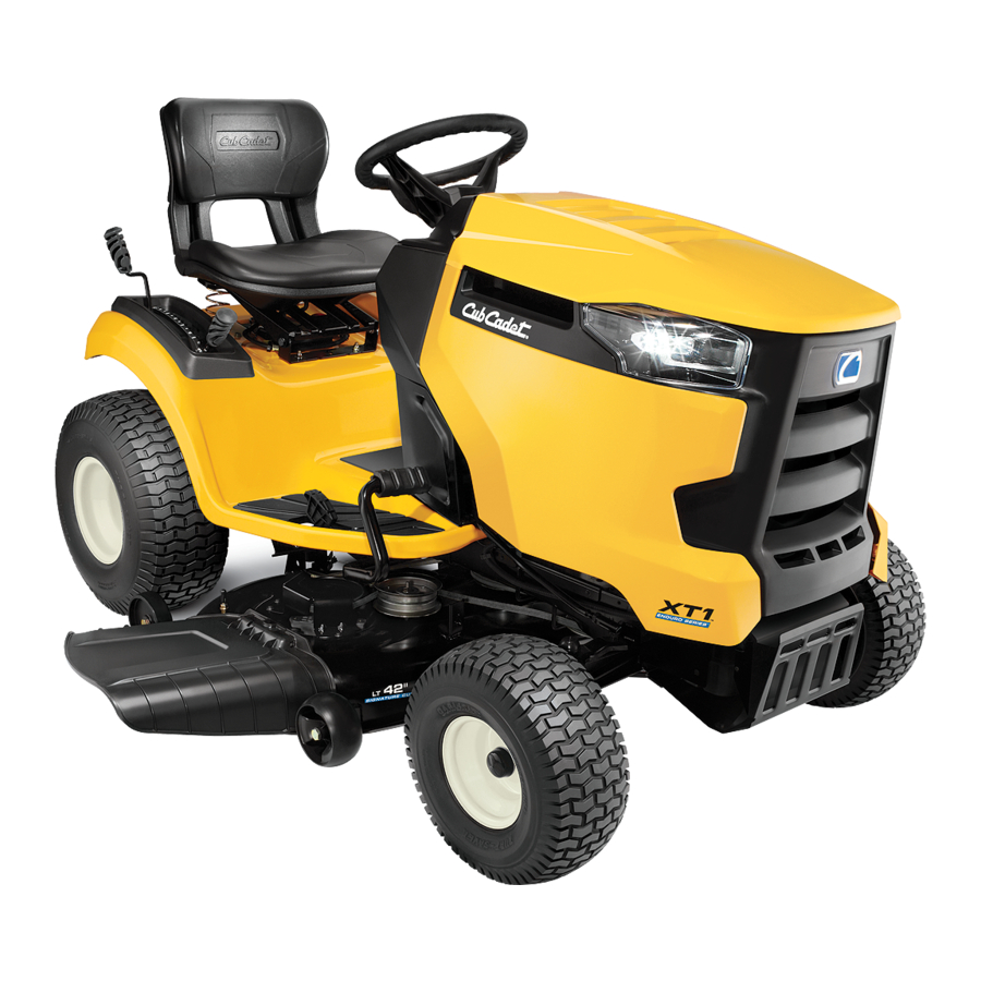 Cub Cadet XT Series Assembly Manual