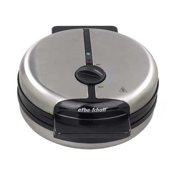 EFBE-SCHOTT WA 500 Waffle Maker Manuals