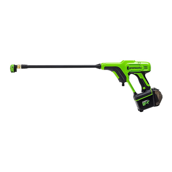 GreenWorks PWG401 Operator's Manual