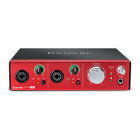 Focusrite Clarett 2Pre USB User Manual