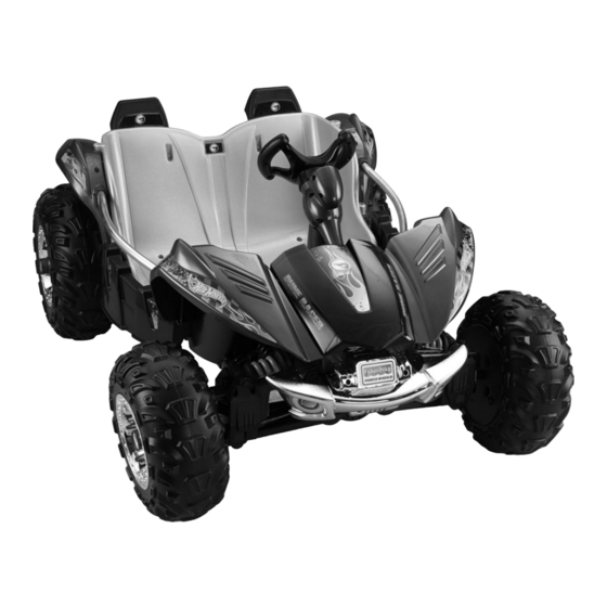 Fisher-Price Power Wheels CFG09 Owner's Manual