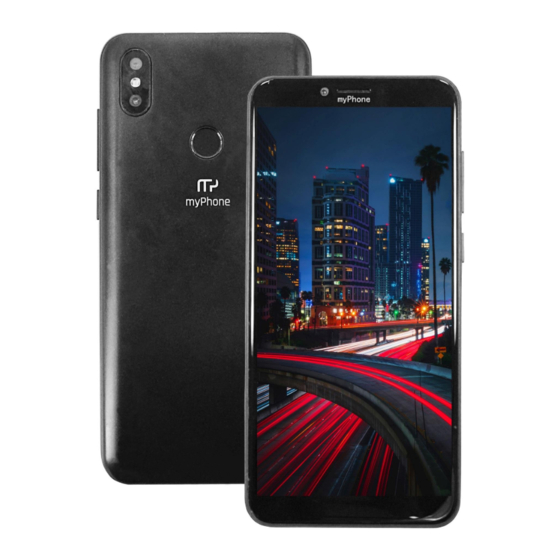 myPhone CITY 2 User Manual