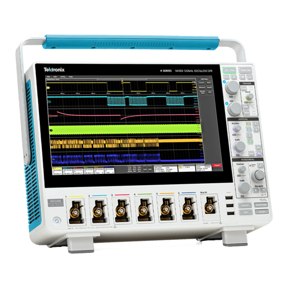 Tektronix MSO44B Quick Start Manual