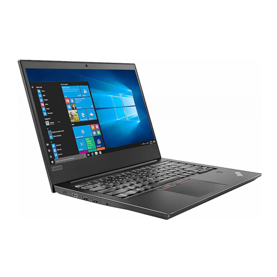 Lenovo Ideapad E490 Manuals