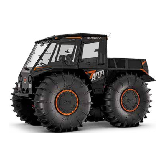 Argo Sasquatch XTX 2025 Operator's Manual