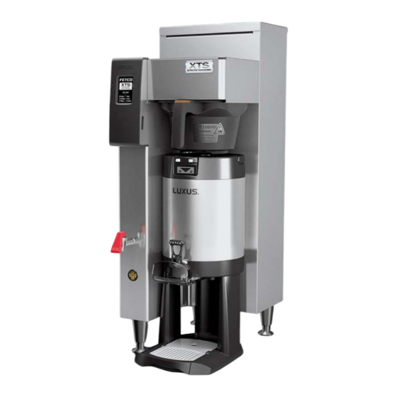 Fetco CBS-2151XTS Specifications