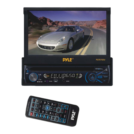 Pyle view PLTS76DU User Manual