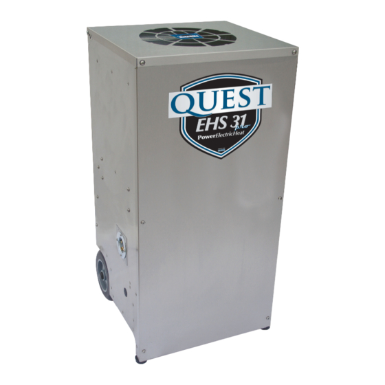 Quest Engineering EHS 31 Pro Heater Manuals