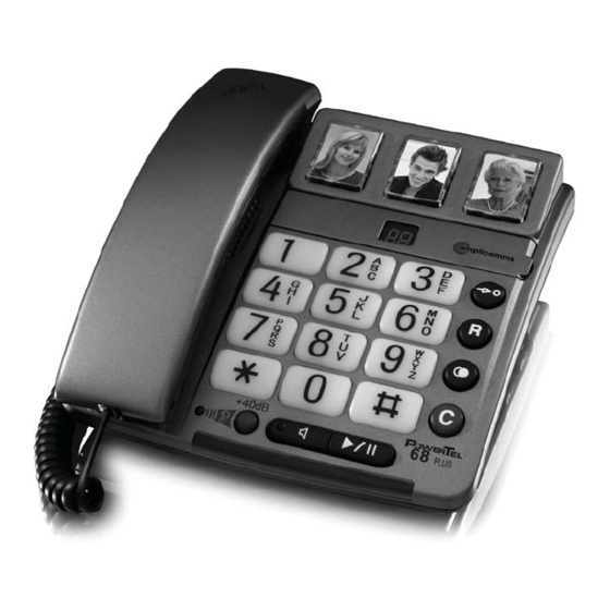 Amplicomms PowerTel 68 Plus User Manual