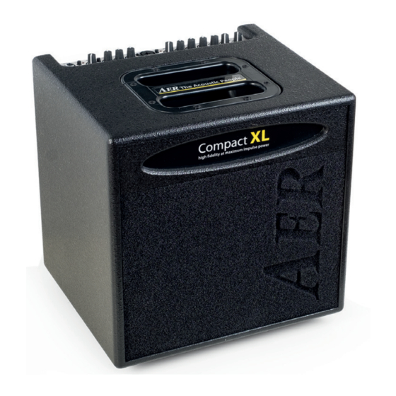 AER Compact XL Manuals