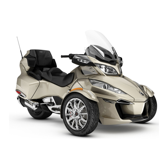 Can-Am Spyder RT 2019 Operator's Manual