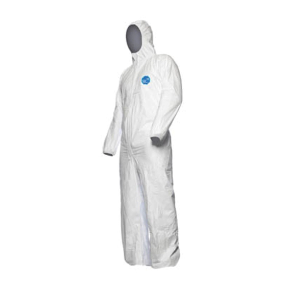 Dupont Tyvek 500 Xpert Instructions For Use Manual