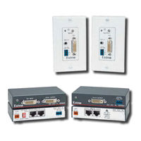 Extron electronics Digital Video Transmitter and Receiver DVI 201 Tx User Manual