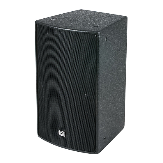 DAPAudio DRX Series Passive Speaker Manuals