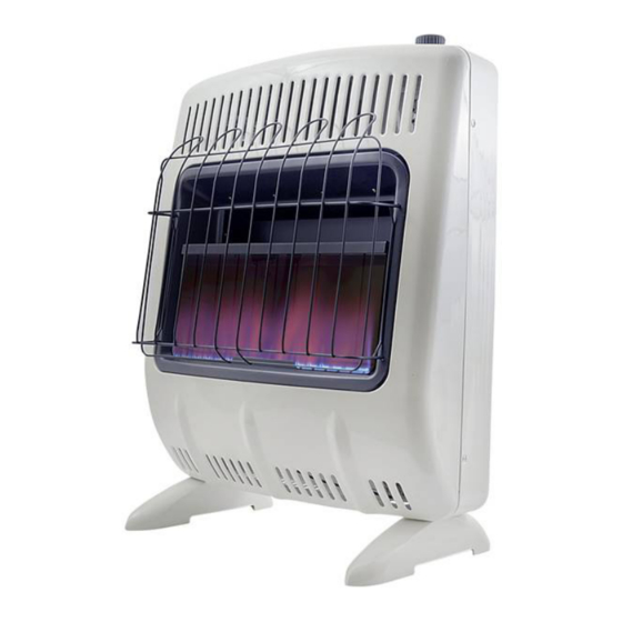 Mr. Heater MHVFBF20NGBT Operating Instructions And Owner's Manual