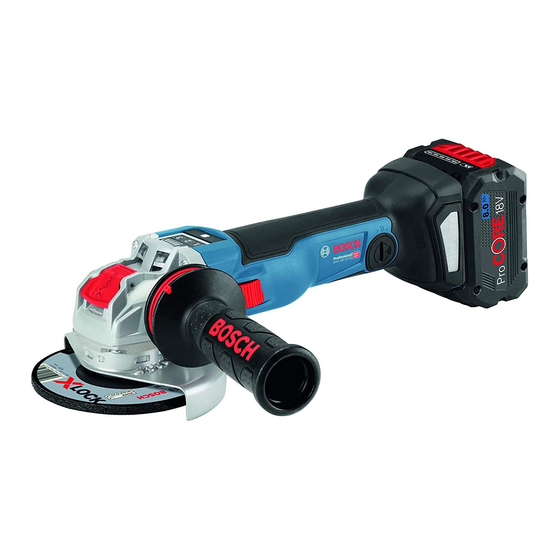 Bosch Professional GWX 18V-10 Manual