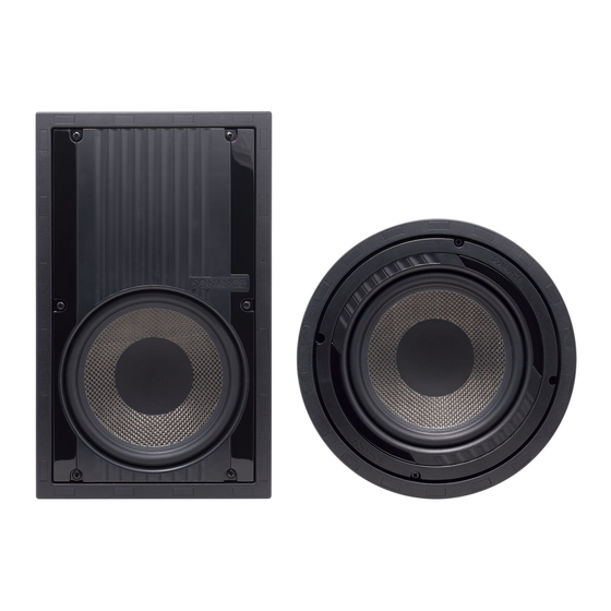 Sonance VIRTUOSO A800D Instruction Manual