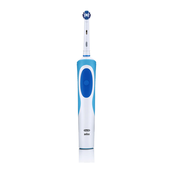 Braun Oral-B Vitality Manual